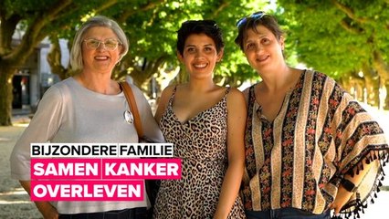 Drie generaties verenigd in hun strijd tegen kanker