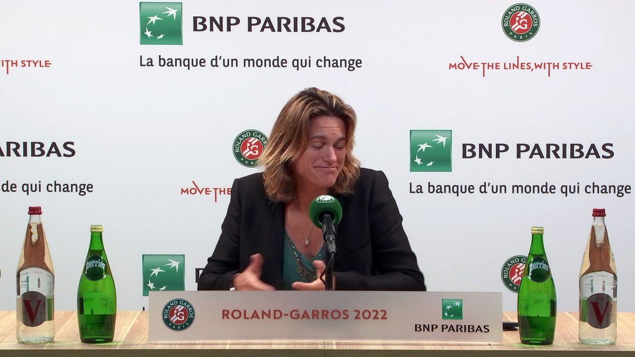 Roland-Garros 2022 - Amélie Mauresmo : "Djokovic-Nadal, il n'y avait pas de bonnes solutions, on n'était plus dans le gris que dans le noir et blanc"