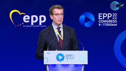 Feijóo ante el PP europeo sobre Sánchez: «Los españoles han dicho ¡basta!, es preciso cambiar»