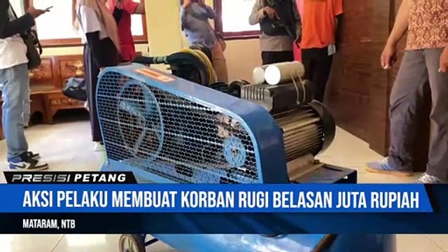 Polres Mataram Berhasil Ringkus Pelaku Pembobolan Gudang Pencucian Kendaraan