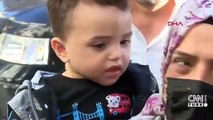 Zeytinburnu'nda 2 yaşındaki çocuğun mucize kurtuluşu kamerada