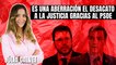 El grito desesperado de Júlia Calvet: ¡Es una aberración el desacato a la Justicia en Cataluña gracias al PSOE!