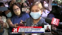 Sen. Cynthia Villar, hindi na tatakbong senate president at susuportahan na lang si Sen. Migz Zubiri | 24 Oras