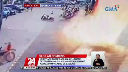 Joint Task Force Basilan: cellphone detonated ang dalawang IED na ginamit na mga pampasabog sa Basilan | 24 Oras