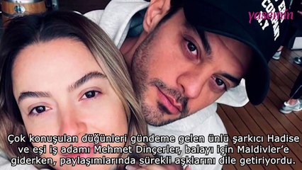 Yeni gelin Hadise, eşi Mehmet Dinçerler'i ve evini geride bıraktı!