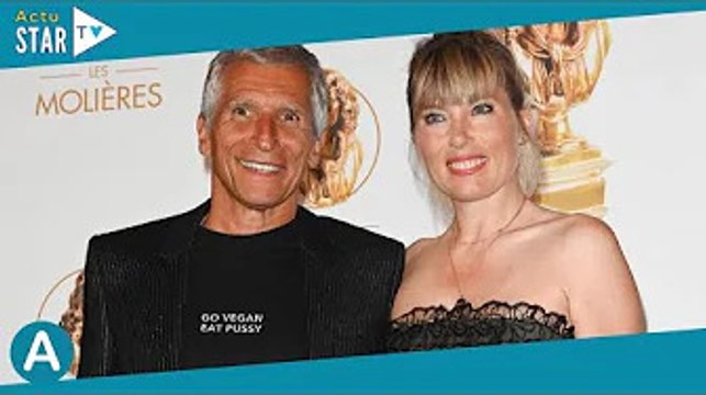 Devenez vegan, mangez… Ce tee-shirt très (très) coquin de Nagui au bras de sa femme aux Molières