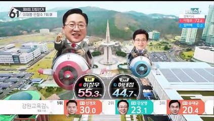 [이시각 개표상황실] 서울 오세훈 후보 52.6%, 송영길 45.7%