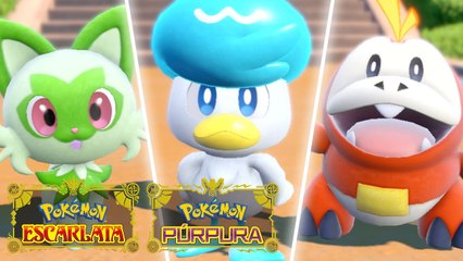 Pokémon Escarlata y Pokémon Púrpura - Segundo Tráiler