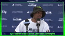Seahawks WR Tyler Lockett Shares Thoughts on Drew Lock's Strengths
