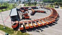 Samsun Büyükşehir Belediyesi araç filosuna 45 yeni kamyon