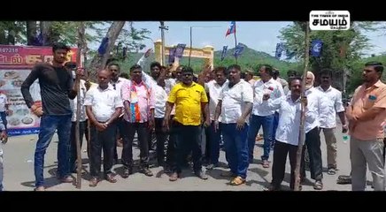 விசிக கட்சி கொடி கம்பம் உடைப்பு; திமுக கவுன்சிலர் அட்டூழியம்; ஸ்டாலினுக்கு தலைவலி!