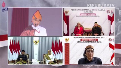 Jokowi: Kita Harus Mengamalkan dan Memperjuangkan Pancasila