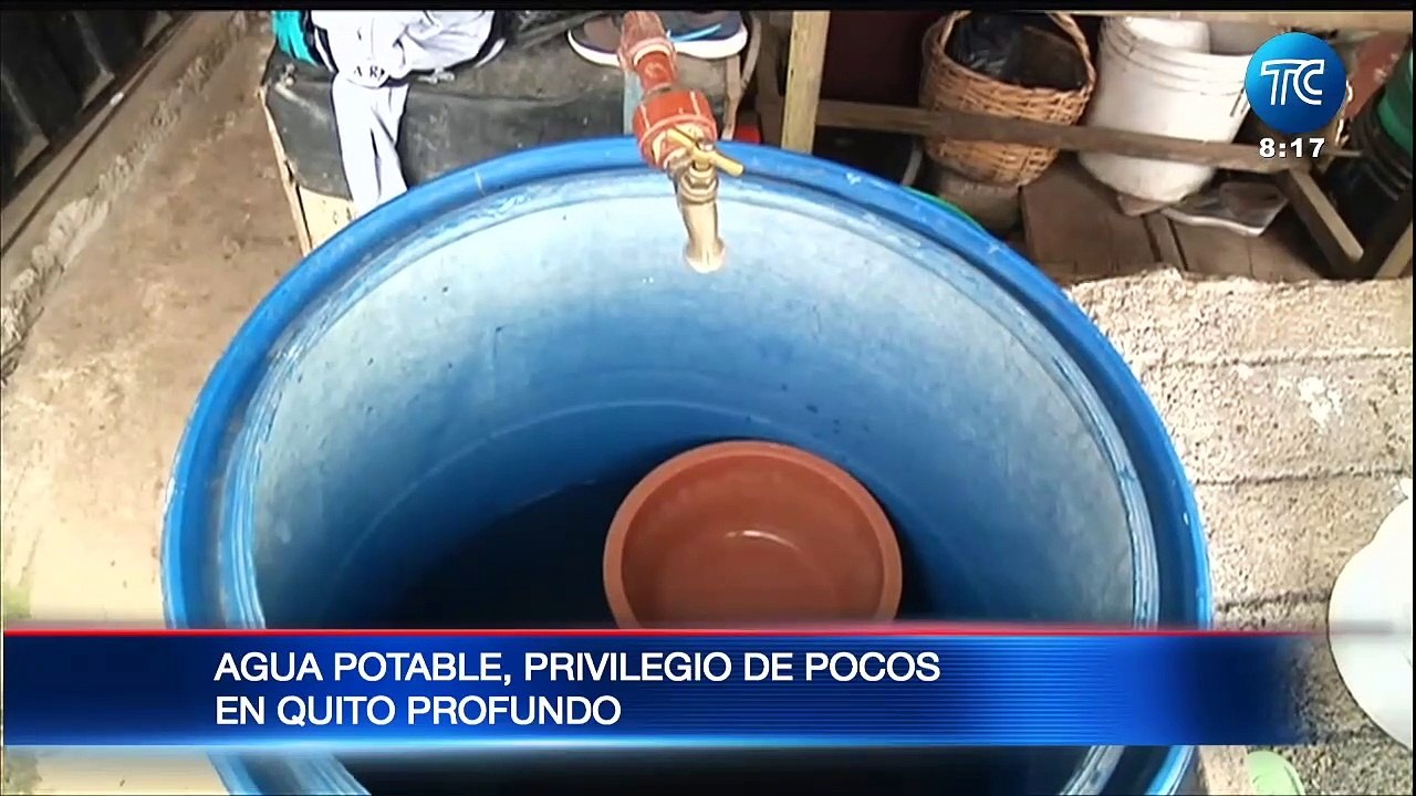 Quito Profundo: Agua potable, privilegio de pocos