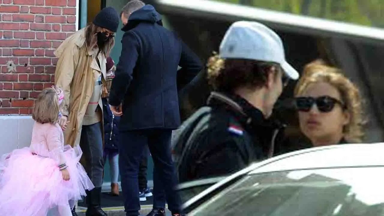 Bradley Cooper and Irina Shayk Enjoy Another Public Makeout... This Time At School of Baby Lea!