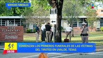 Inician funerales de las víctimas del tiroteo en Uvalde, Texas