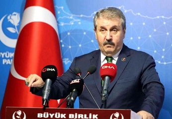 BBP lideri Destici: "Türk Silahlı Kuvvetlerimizin planladığı harekatı destekliyoruz"