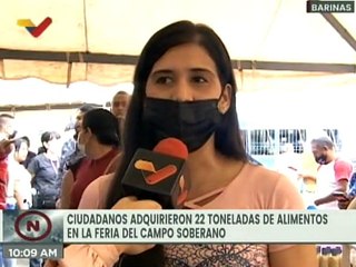 Barineses adquirieron productos de nuevos emprendedores en la Feria del Campo Soberano