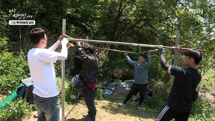 본격 오골계를 위한 닭장 만들기! 제작진 다 투입해서 만든 닭장의 모습은?