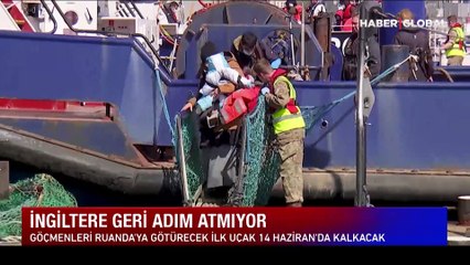 İngiltere, göçmen ve mültecileri 14 Haziran'da Ruanda'ya göndermeye başlayacak