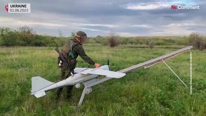 Russia video said to show rocket launchers firing