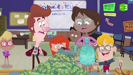 محاكاة لثوران البركان في الفصل المدرسي