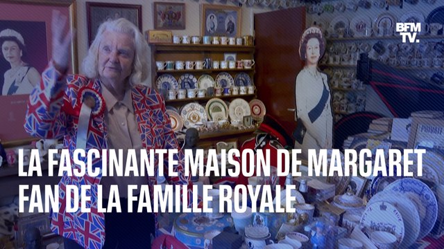 Margaret collectionne les objets liés à la famille royale