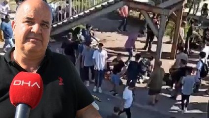 Büyükçekmece'deki kazanın görgü tanığı konuştu: 70-80 öğrenci vardı, kırmızı araba direk onların üzerine daldı