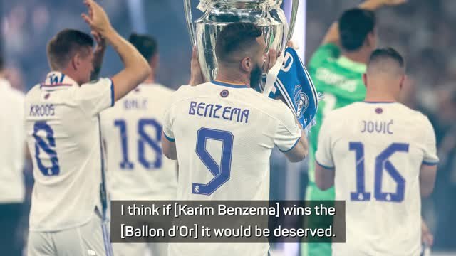 Benzema 'deserves' Ballon d'Or - Aurélio