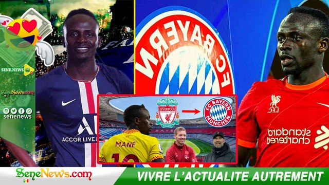 Sadio Mané au PSG ou au BAYERN MUNICH ? la décision surprenante de Liverpool