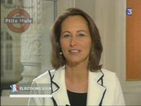 Commentaires de Ségolène Royal sur FR3