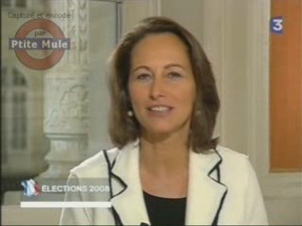 Commentaires de Ségolène Royal sur FR3