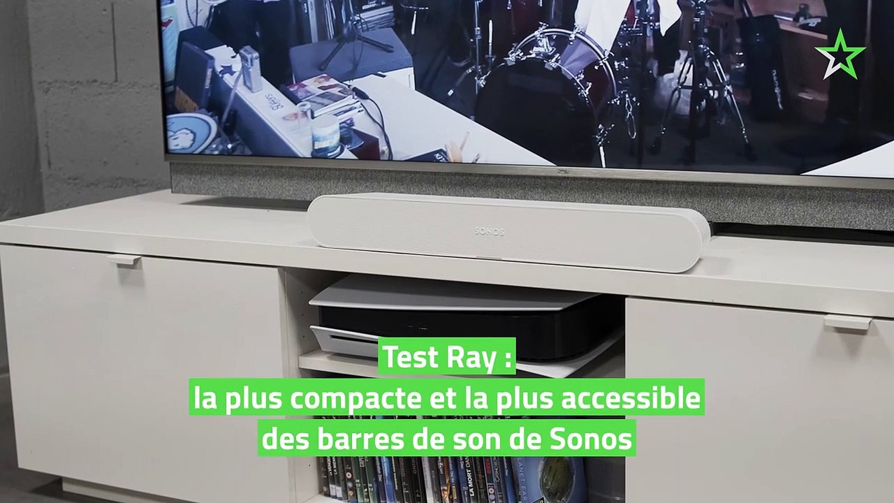 Test Sonos Ray : une barre de son compacte et accessible qui tient la route