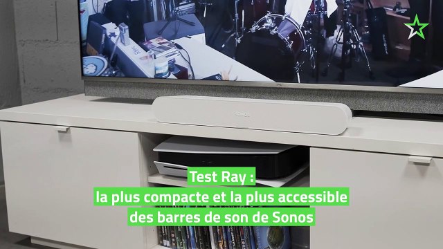 Test Sonos Ray : une barre de son compacte et accessible qui tient la route