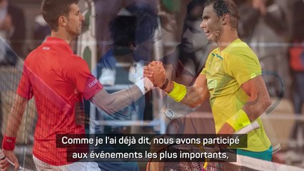 Roland-Garros - Nadal : "Un épisode de plus" dans la rivalité avec Djokovic