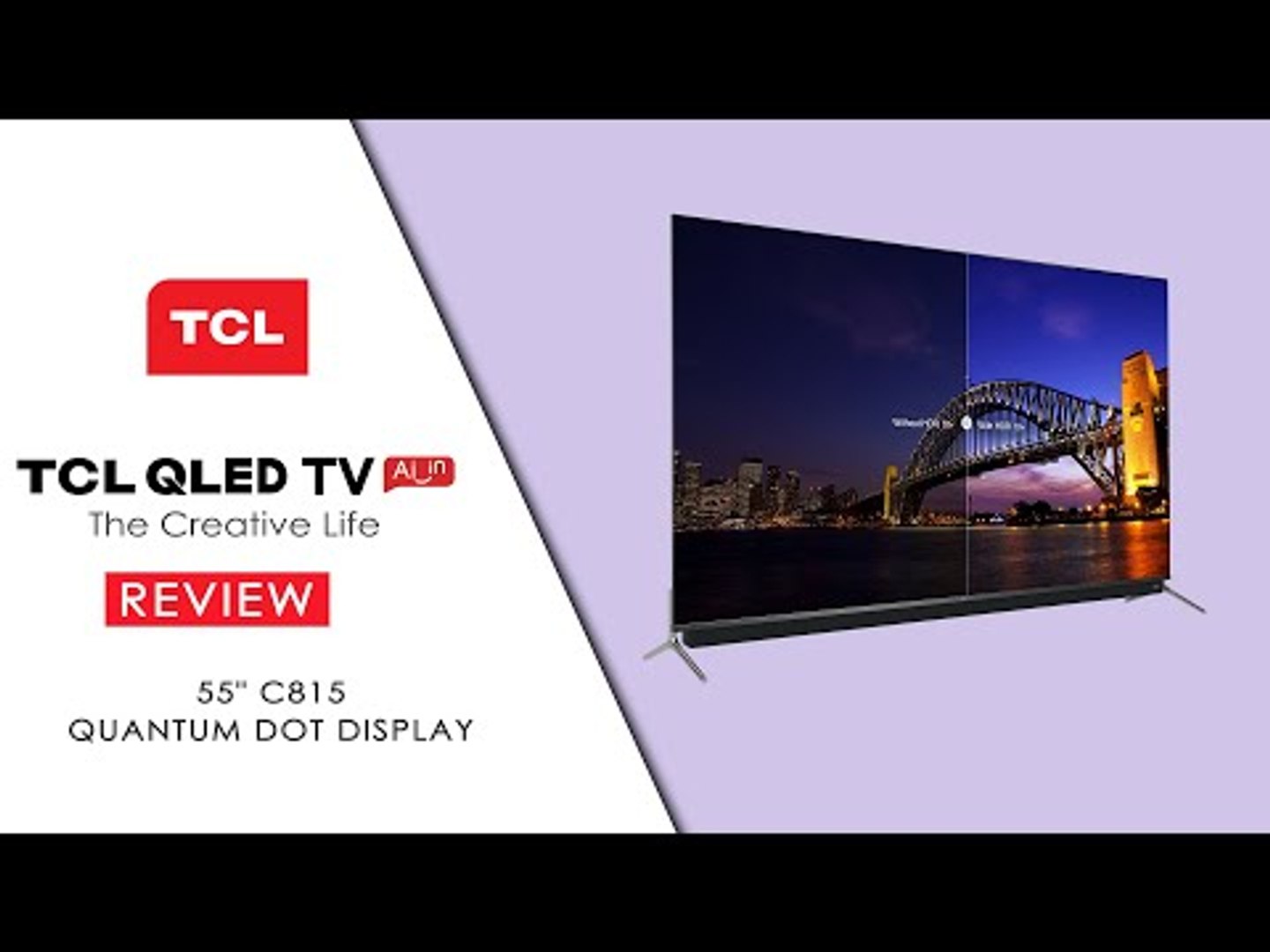 TCL C815 QLED Android TV Review - video Dailymotion