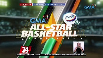 Kapuso celebrities at NCAA athletes, handa na para sa "NCAA All-Star: Basketball Game" sa Linggo | 24 Oras