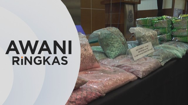 AWANI Ringkas: 696kg dadah dirampas, dua sindiket tumpas