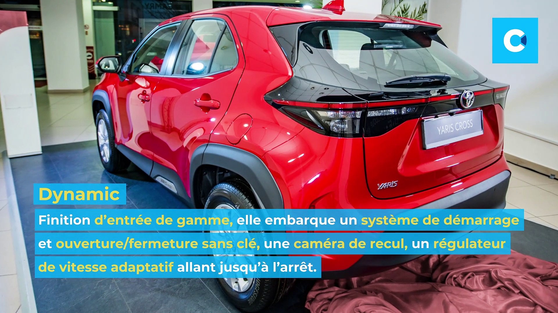 Toyota Yaris Cross : laquelle choisir ? Motorisation, finitions,  dimensions, couleurs - Vidéo Dailymotion