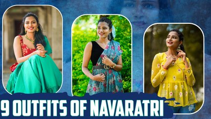 9 Outfits of Navaratri _ Priya's Studio _ Priya Inturu