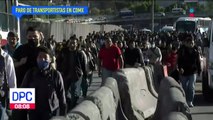 Así se vivió el caos vial en la CDMX por bloqueo de transportistas