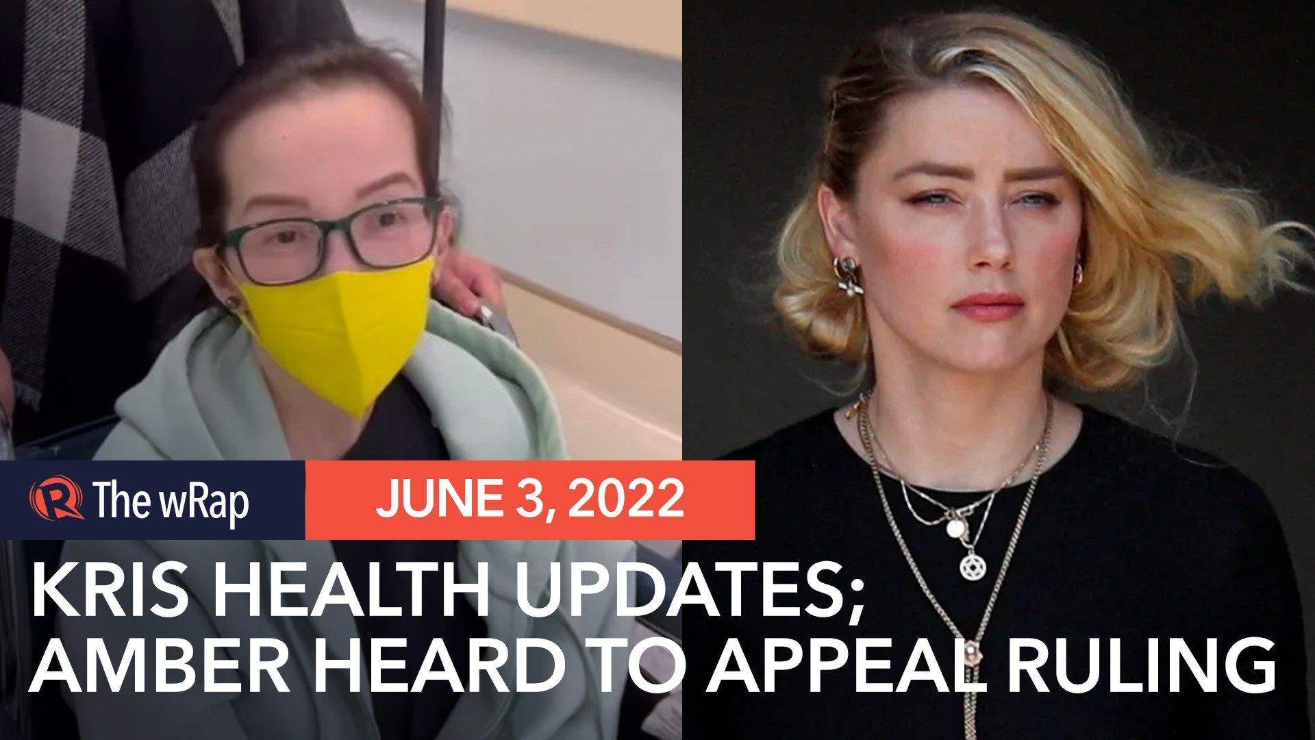 ⁣Kris Aquino flies to the US for treatment; Amber Heard-Johnny Depp trial updates