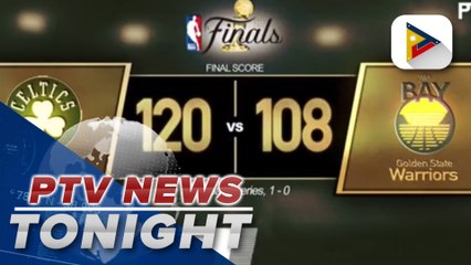 Boston wins game 1 of NBA finals