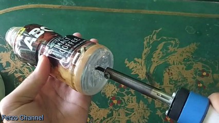 Cara membuat mainan mercon spirtus dari botol plastik bekas