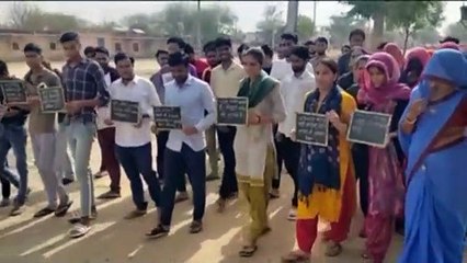 विश्व तम्बाकू निषेध दिवस पर नशामुक्ति रैली निकाल किया जागरूक