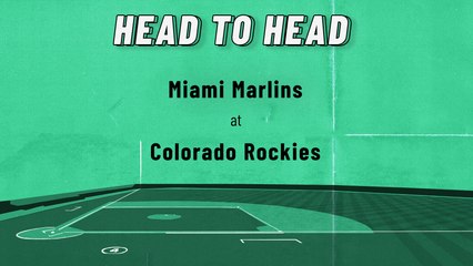 Miami Marlins At Colorado Rockies: Moneyline, June 1, 2022