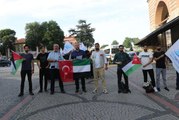 Edirne'de Mavi Marmara saldırısı protesto edildi
