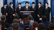 BTS Speaks Against Asian-Targeted Hate Crimes at the White House & ARMY Goes After Tucker Carlson | Billboard News