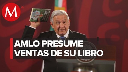 AMLO estima 3 mdp de regalías por libro