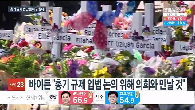 의회와 만나겠다는 바이든…총기 규제 법안 돌파구 찾나