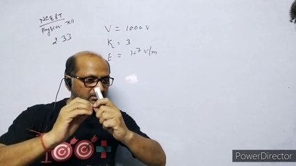 XII-Physics, NCERT Solutions, Chapter 2, Electrostatic potential & Capacitance, Question 2.33.